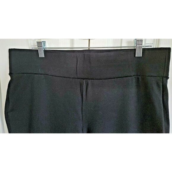 Torrid 2 Ladies Black Slim Fix Leggings Size 2X Stretchy Pull‎ On Comfortable - Picture 3 of 6
